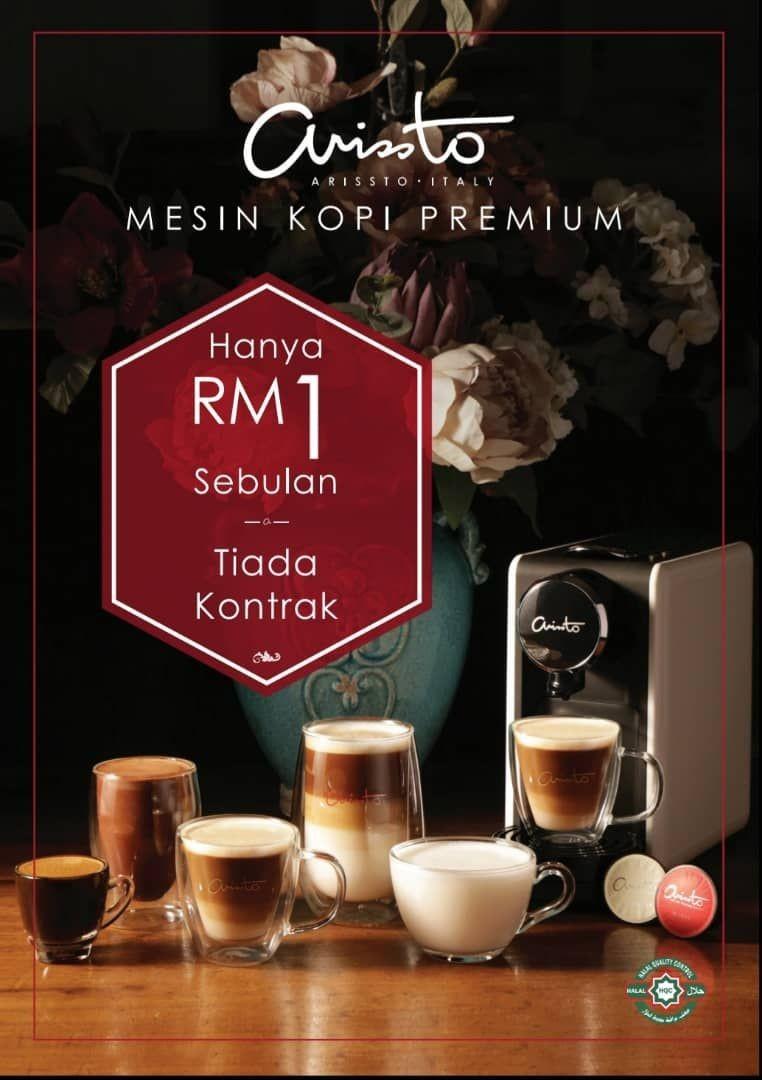 Arissto Coffee Machine RM1 Monthly Rental, TV & Home Appliances