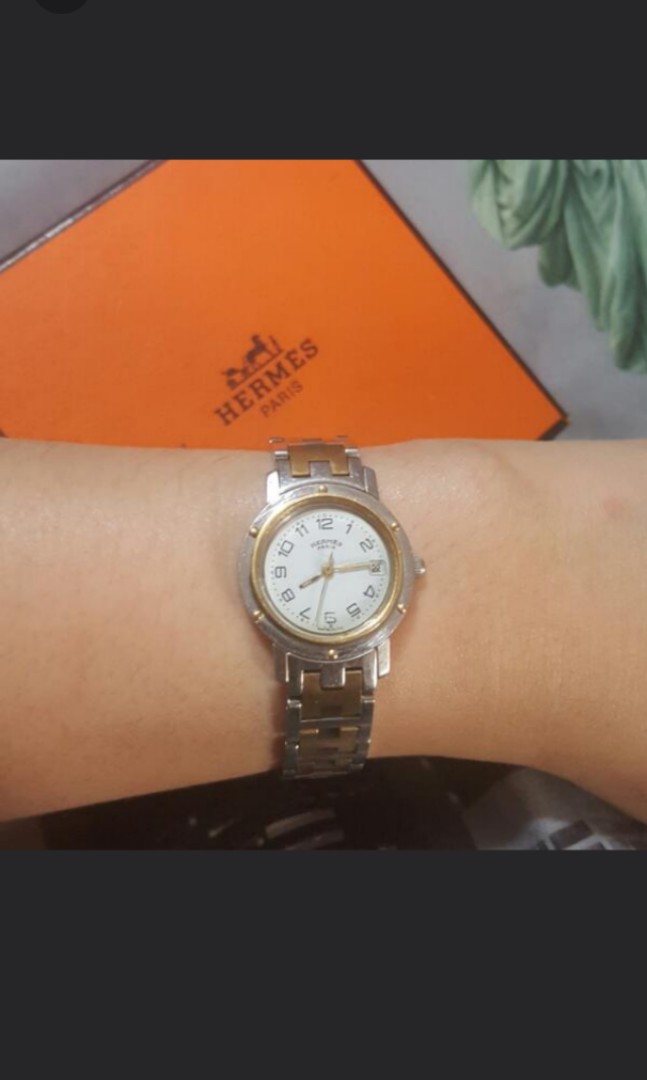 hermes clipper watch