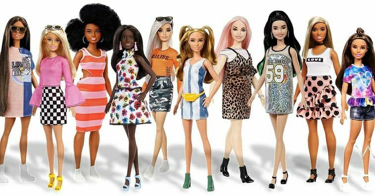 barbie doll fashionista 2019