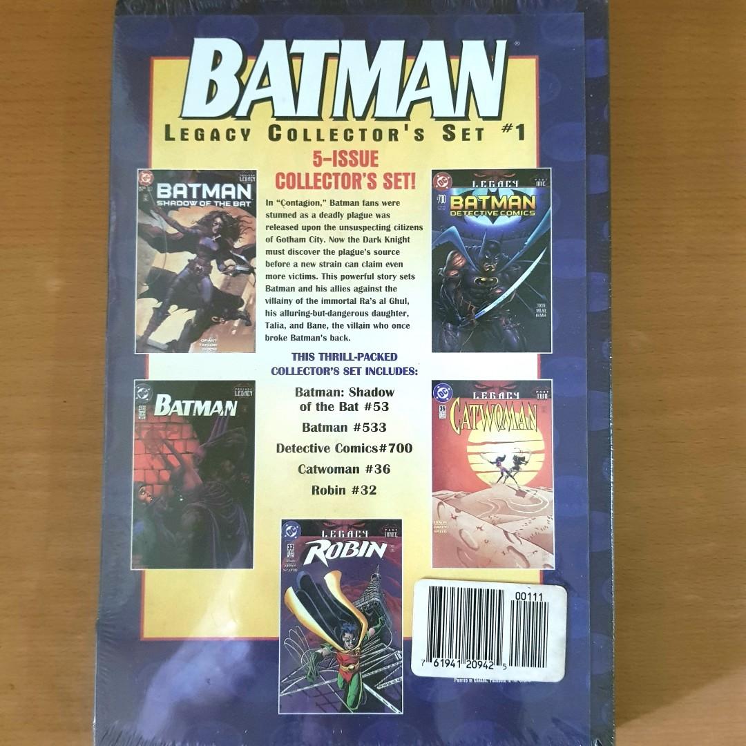 Batman Legacy Collectors Set #1 (1996) Rare DC Comics, Hobbies & Toys,  Books & Magazines, Comics & Manga on Carousell