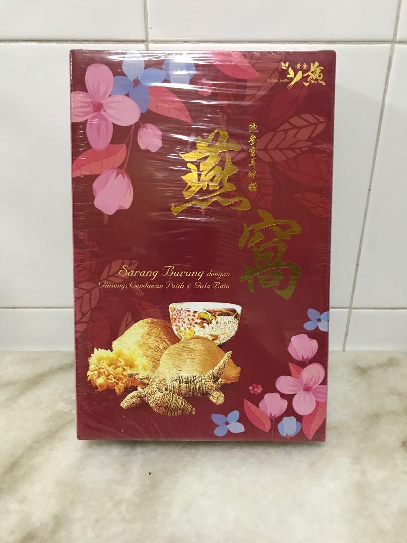 Bird S Nest With Ginseng White Fungus Rock Sugar Food Drinks Packaged Instant Food On Carousell