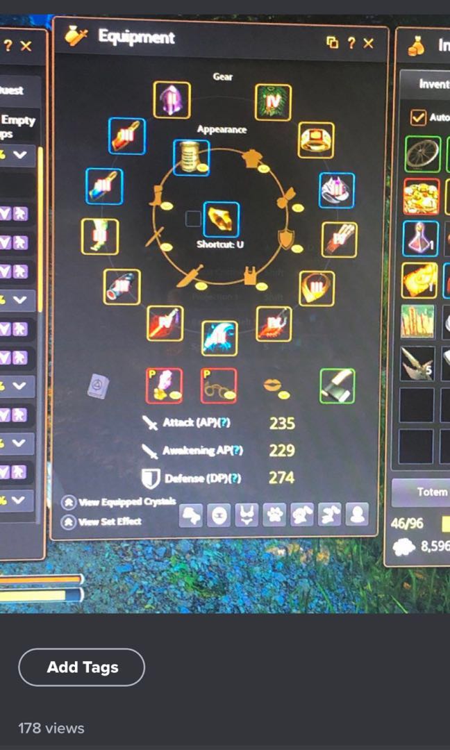 Black desert sea account 235/229/274, Video Gaming, Gaming Accessories