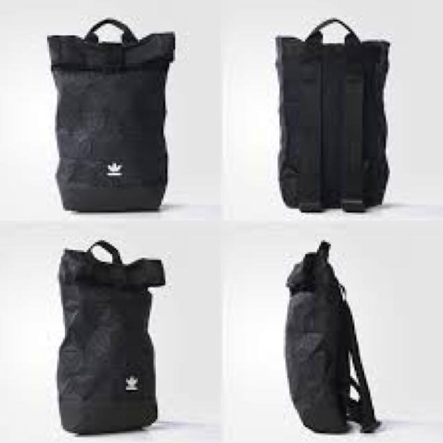 adidas 3d mesh roll up backpack x issey miyake top crossover by JapanHandbag Includes a sleeve for quick in Mesh Backpack 3d Roll Top