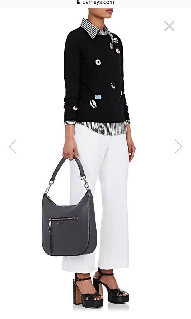 Brand New Marc Jacob s Recruit Hobo Bag in dark grey 100 authentic