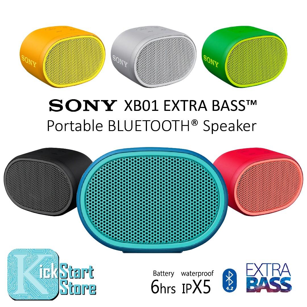 sony extra bass speaker xb01