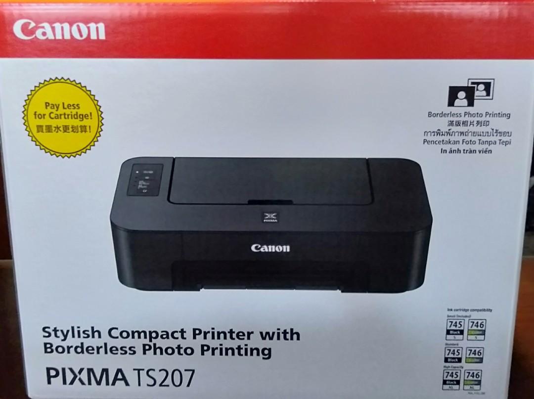canon pixma ts207 inkjet printer price