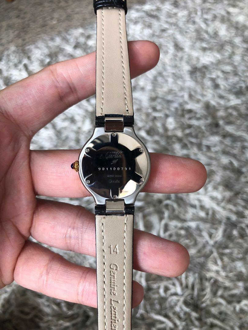 Cartier Must De 21 Rare Vintage Classic Ladies Watch Women s