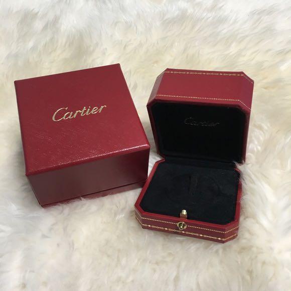 cartier ring boxes
