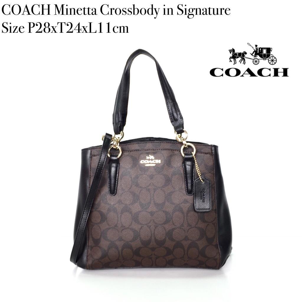 Coach minetta signature store