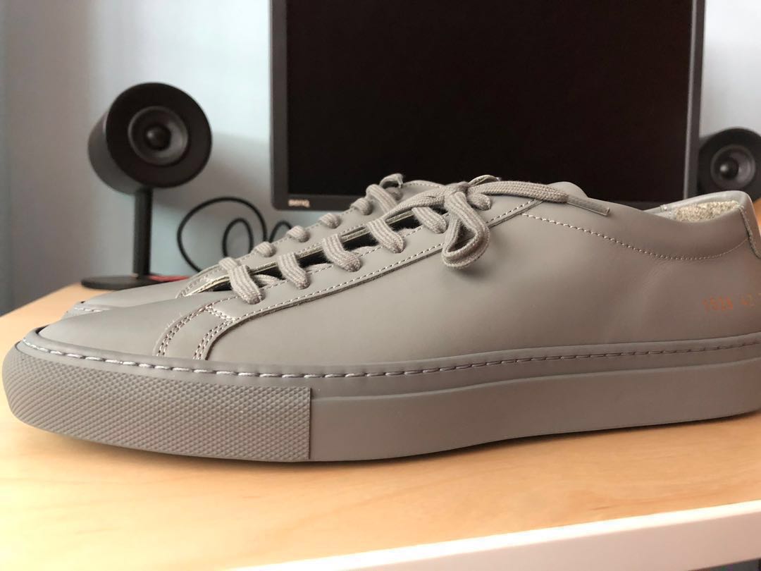 common projects achilles low medium grey