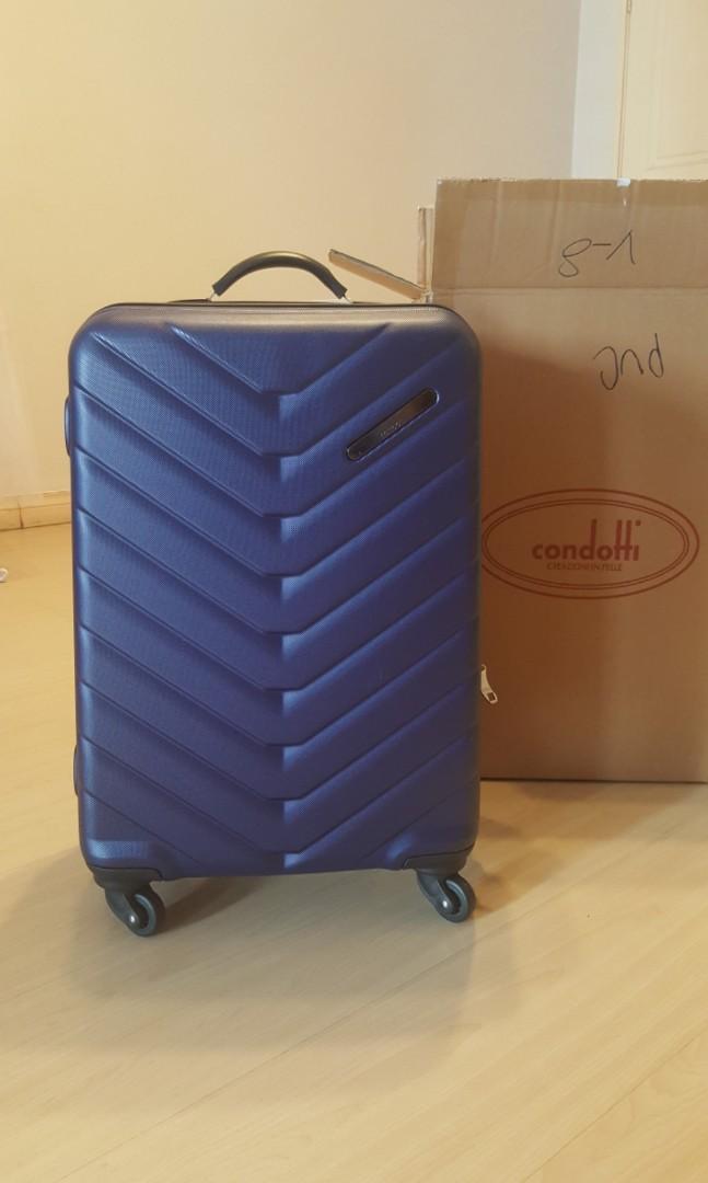 condotti luggage blue