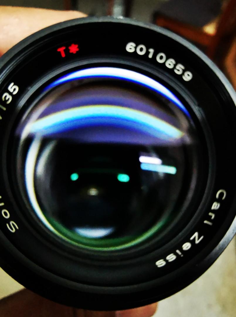 CONTAX CARL ZEISS Sonnar 135mm F/2.8 Mmj Yashica/Contax [Excellent De