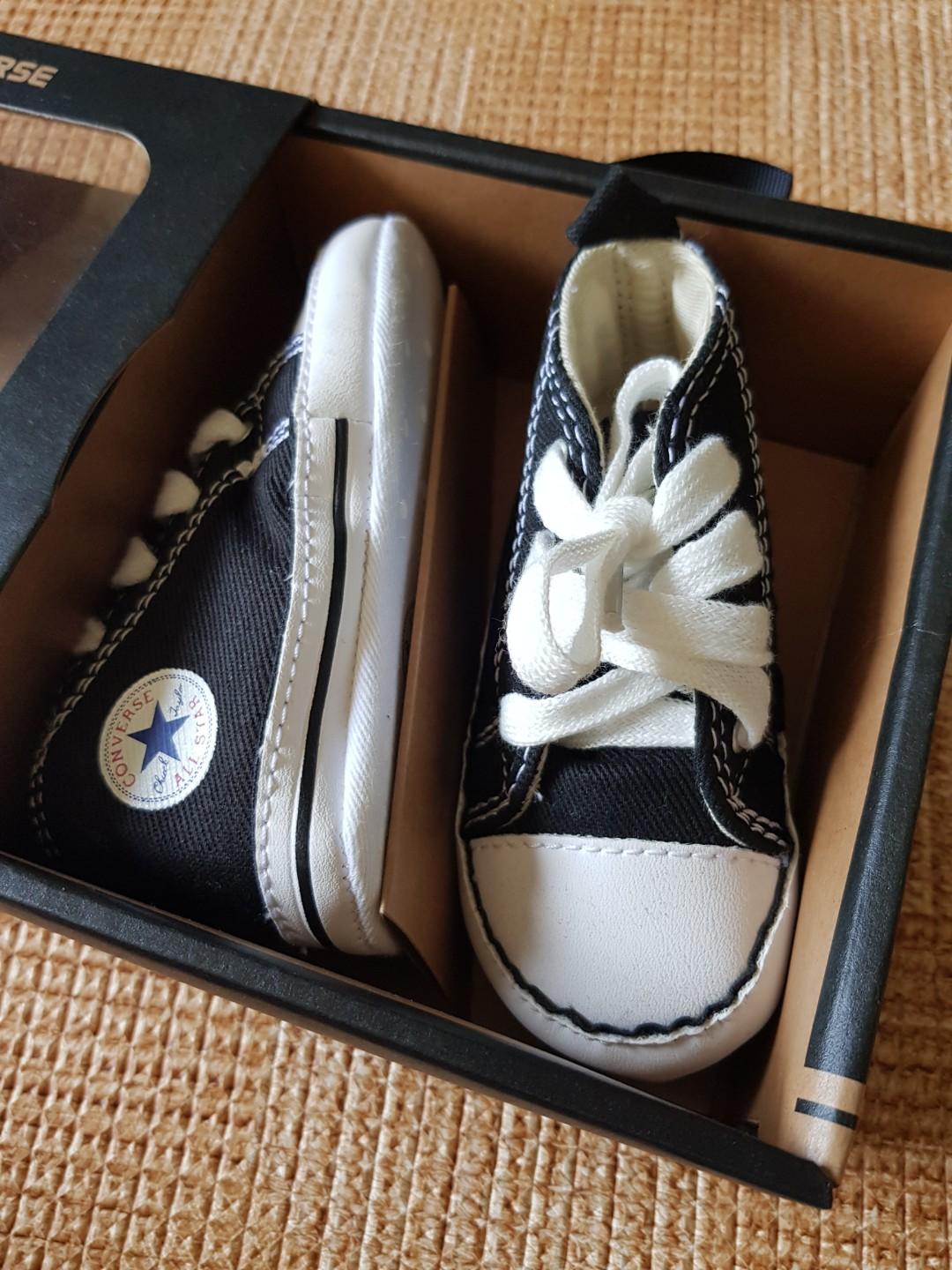 converse leather childrens shoes