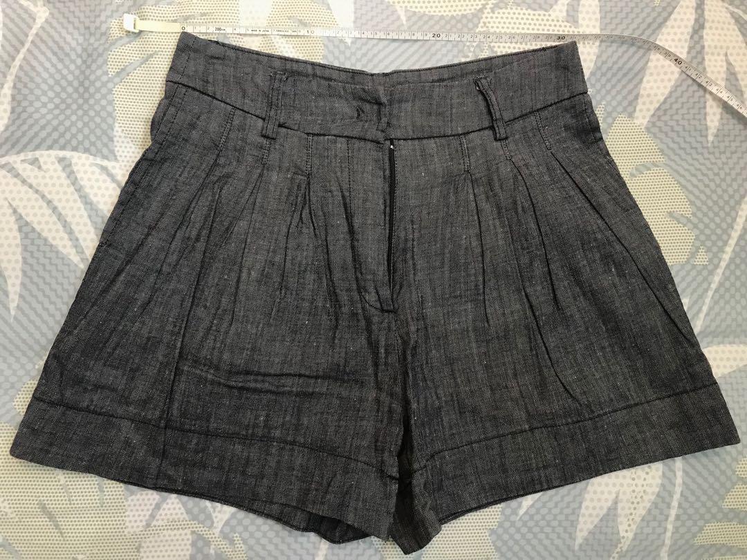 Womens dark grey shorts clearance