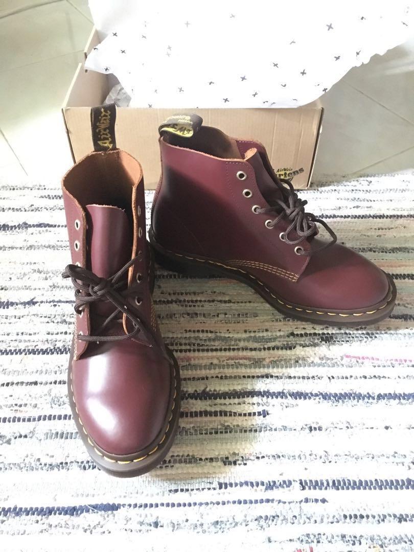 Dr martens hotsell 101 brando oxblood