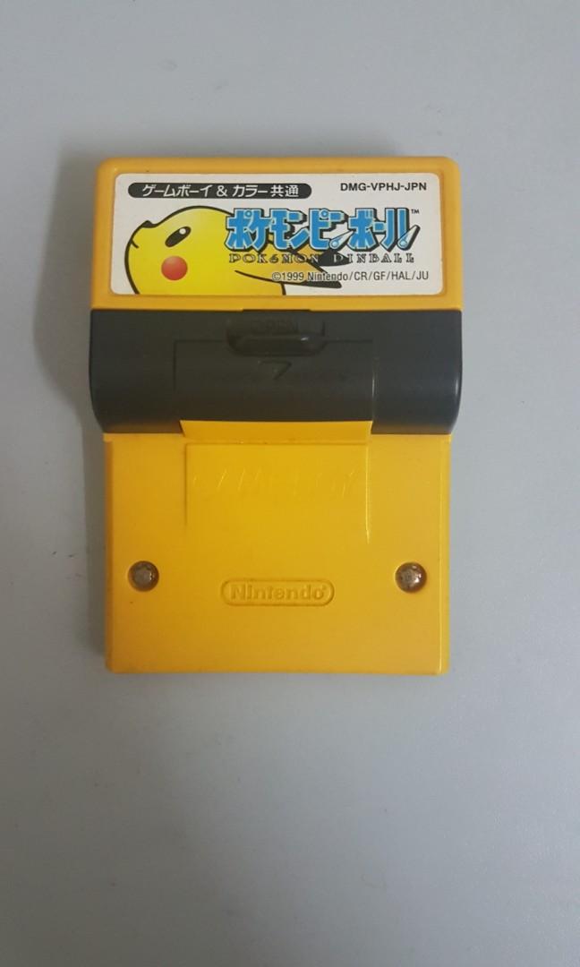 Gameboy Pokemon Pinball Video Gaming Video Game Consoles On Carousell