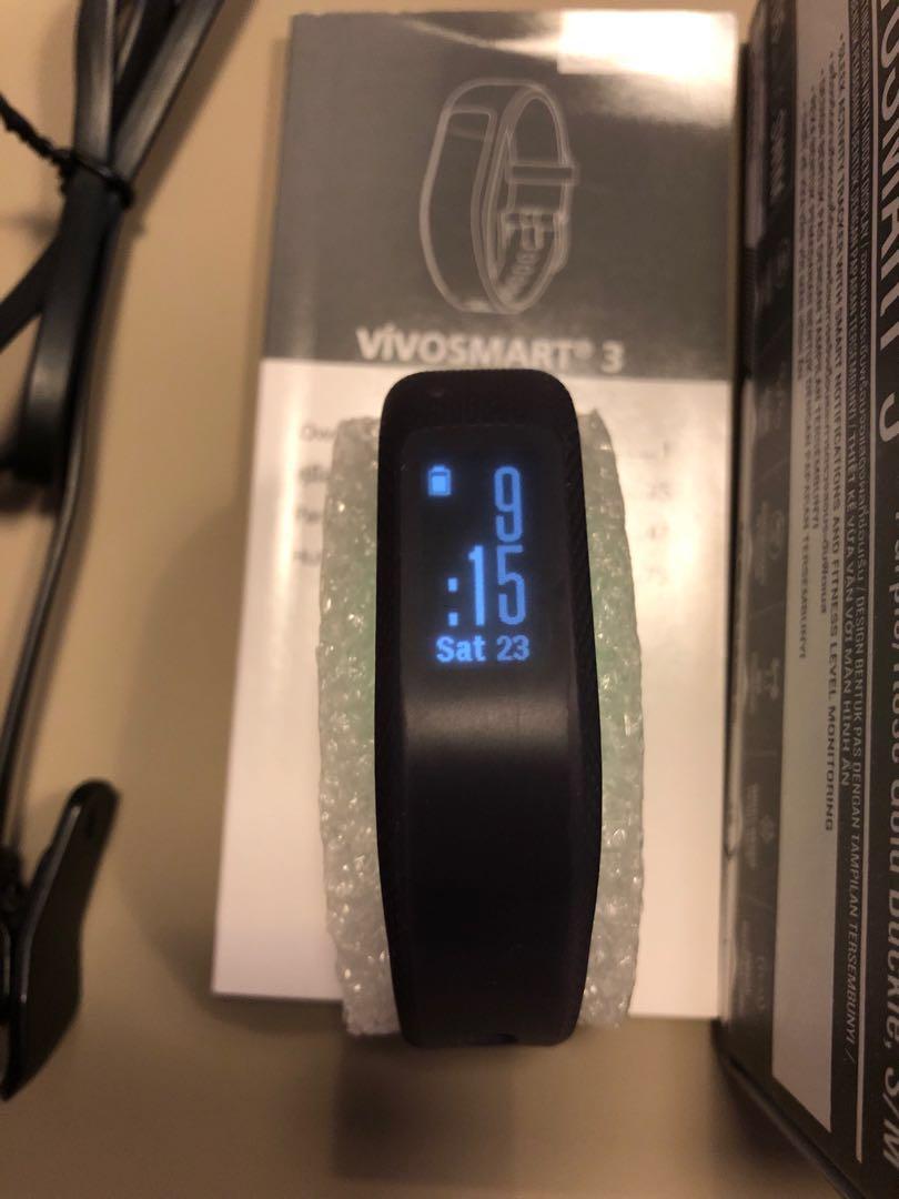 Garmin Vivosmart 3 Purple Mobile Phones Gadgets Wearables