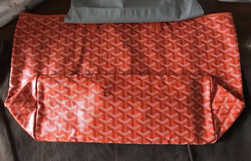 Leather crossbody bag Goyard Orange in Leather - 35423975