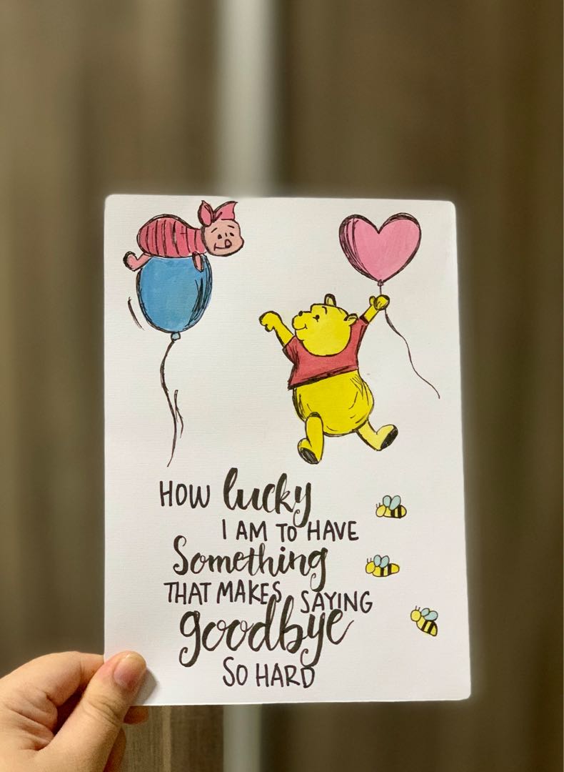 handmade farewell cards