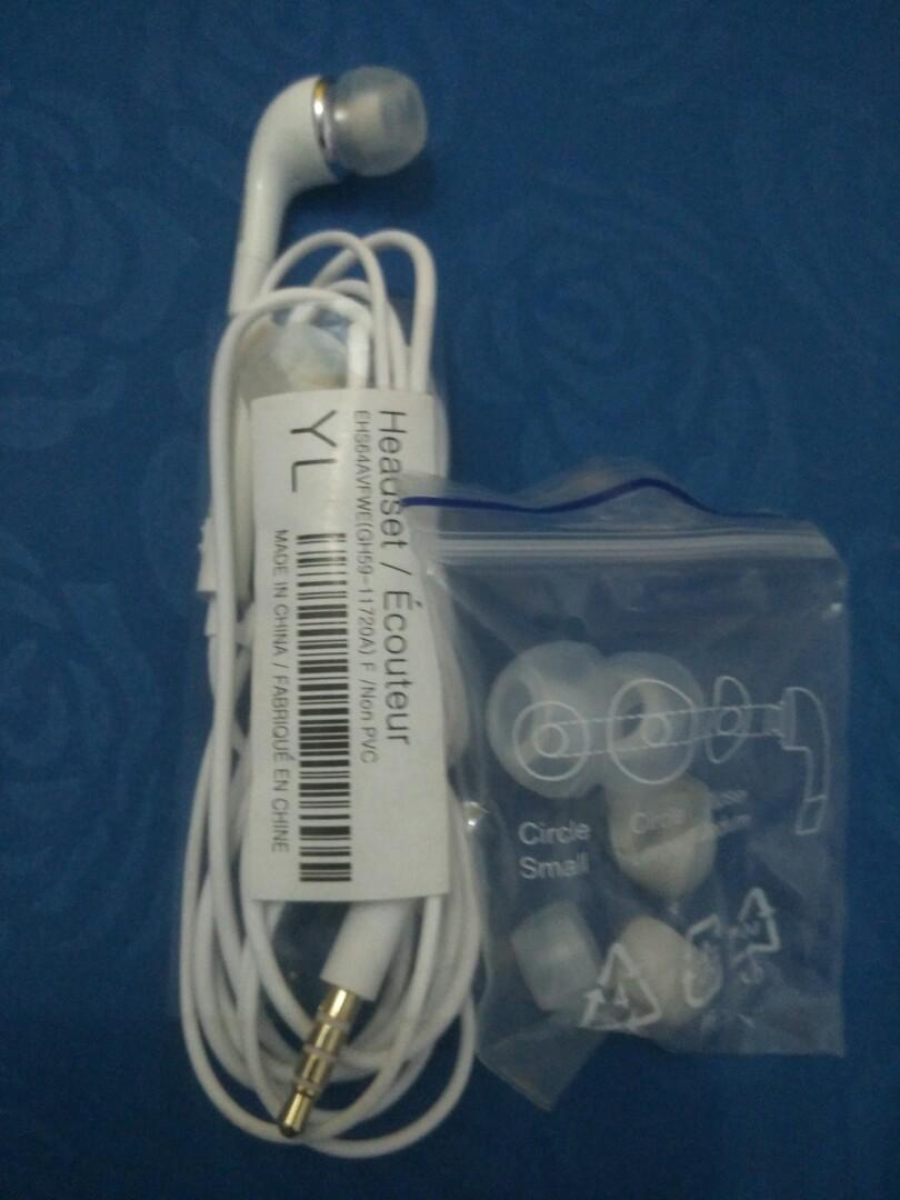Headset Samsung Ori Bawaan Hp Elektronik Bagian Komputer