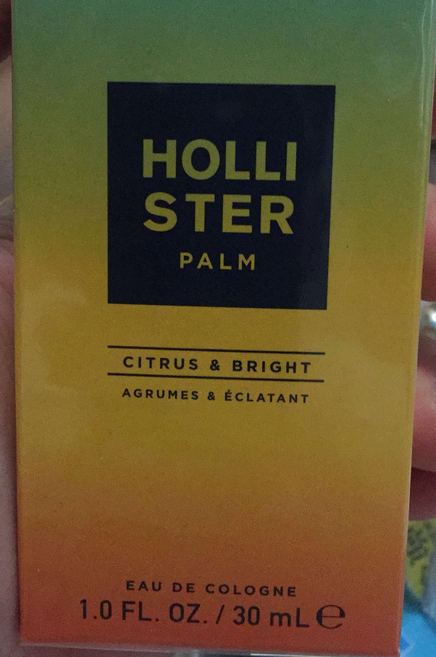 Hollister online palm cologne