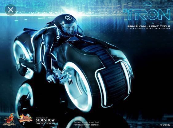 hot toys tron light cycle