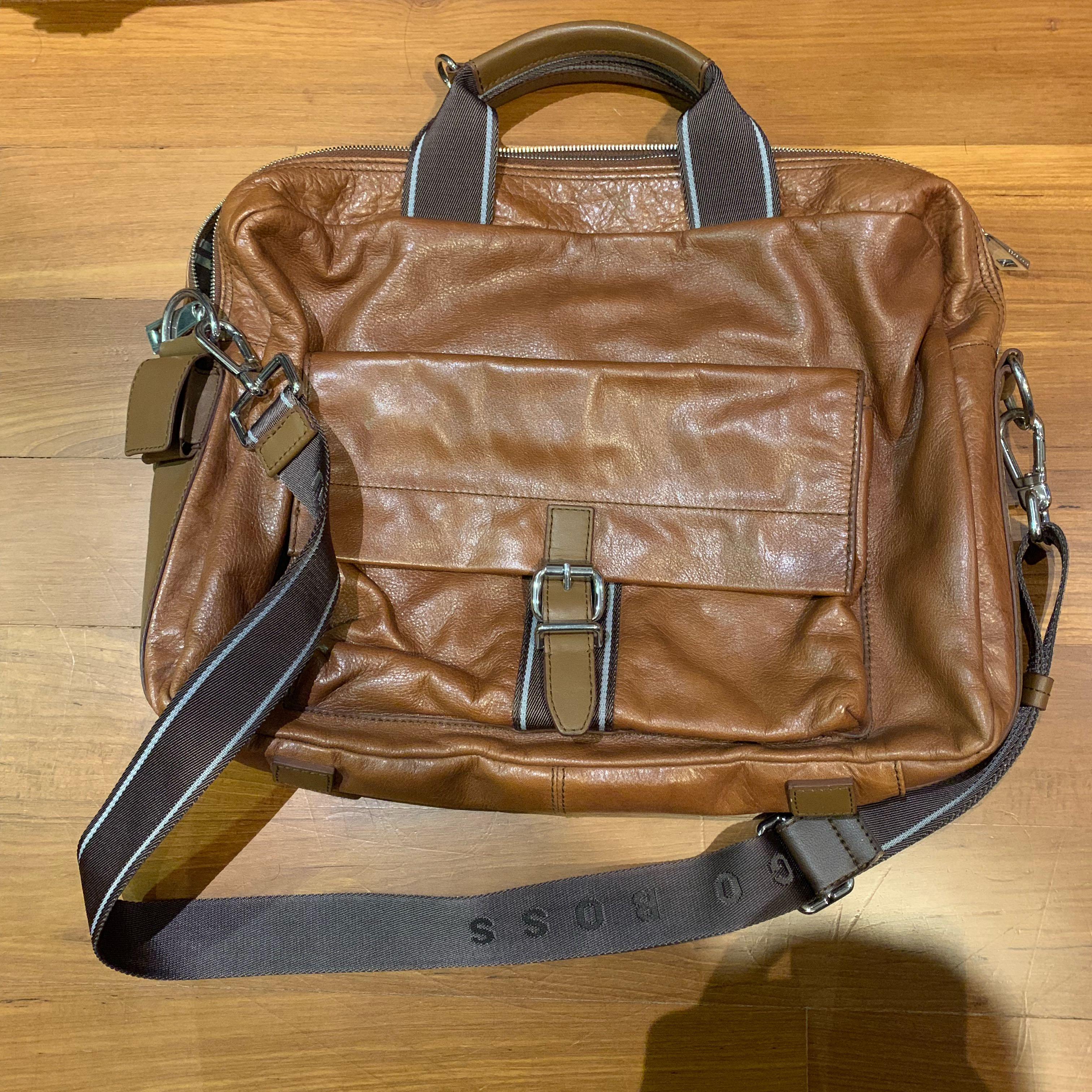hugo boss satchel bag