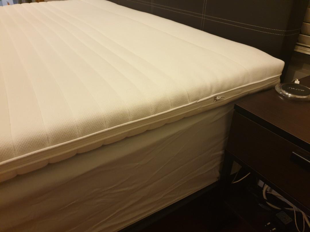 Ikea Mattress Topper Tussoy, Furniture & Home Living, Furniture, Bed Frames & Mattresses on