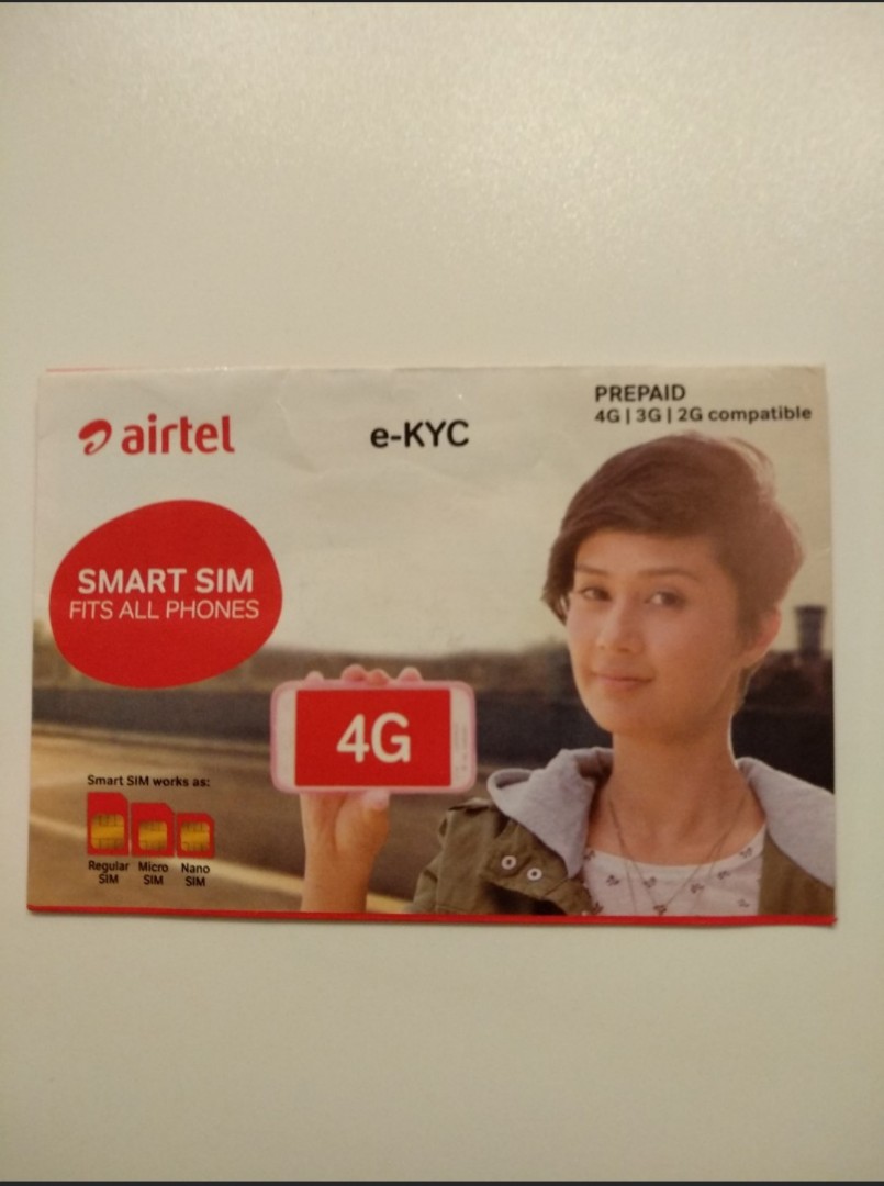 India Prepaid SIM Card, Women's Fashion, Bags & Wallets, Wallets & Card