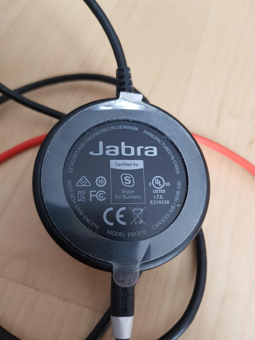 Jabra ENC010 Headset with Mic, Audio, Headphones & Headsets on Carousell