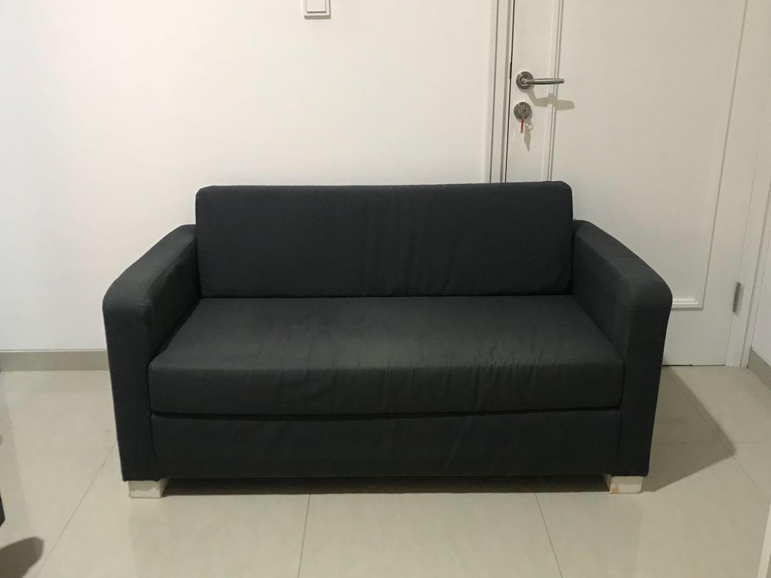Jual Cepat Sofa Bed Ikea Solsta Perabotan Rumah Di Carousell