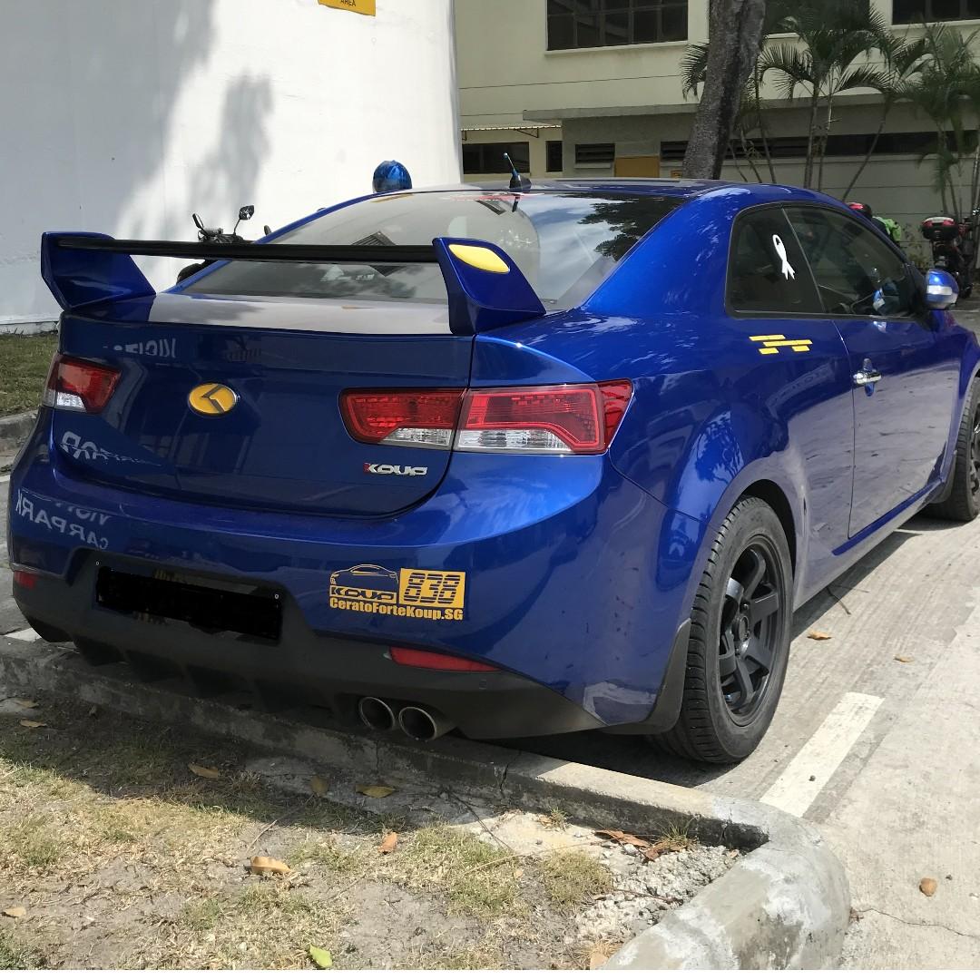 Kia koup accessories top