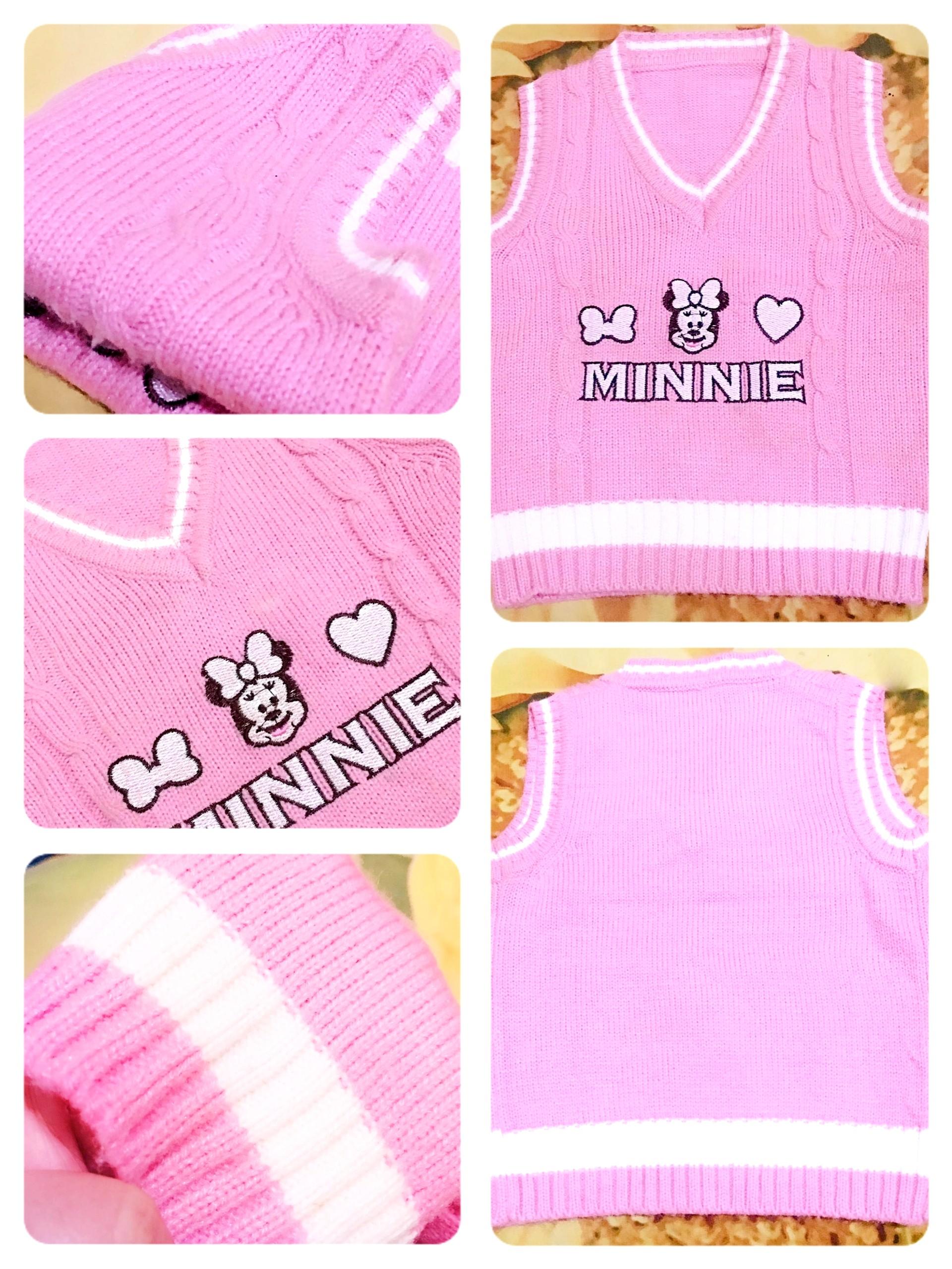 Knit Sweater Vest Pink #rajut#rompi#pink#bajuanak#bajuimpor#bajumurah#ibuhebat,  Bayi u0026 Anak, Baju Anak Perempuan, 4 hingga 7 tahun di Carousell
