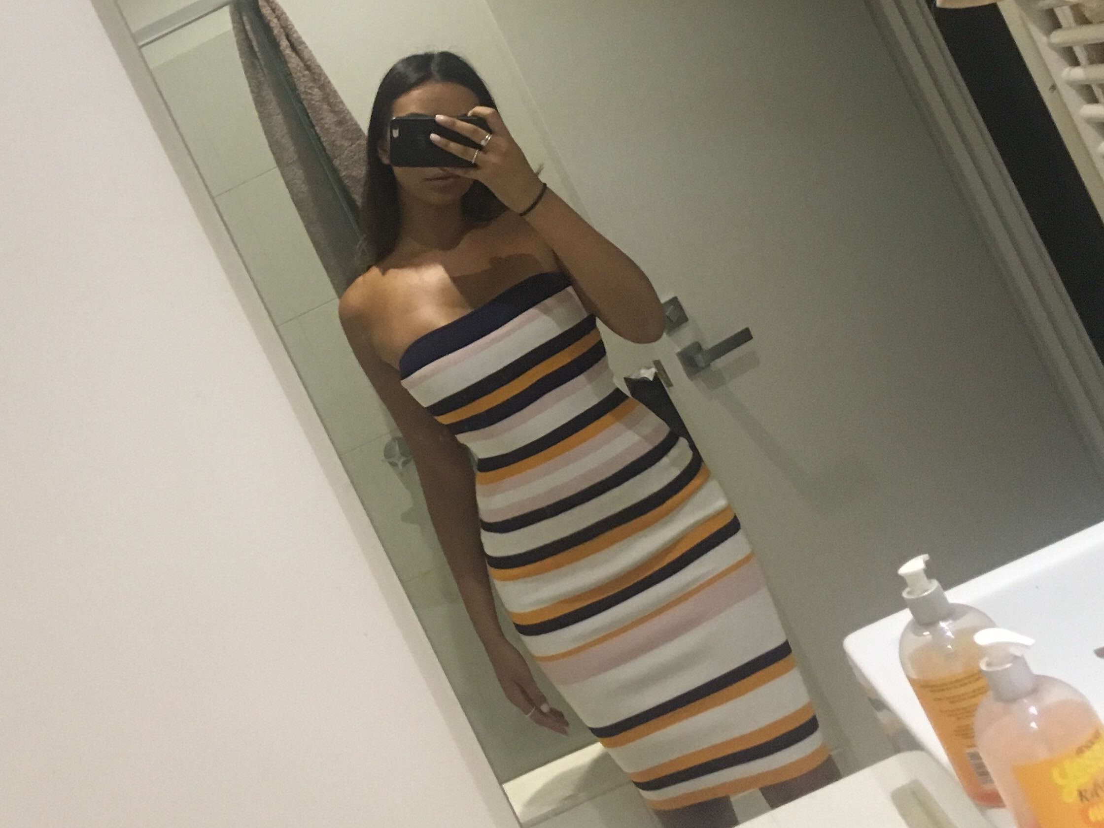 KOOKAI Porto Strapless Dress Women s Fashion Clothes on Carousell