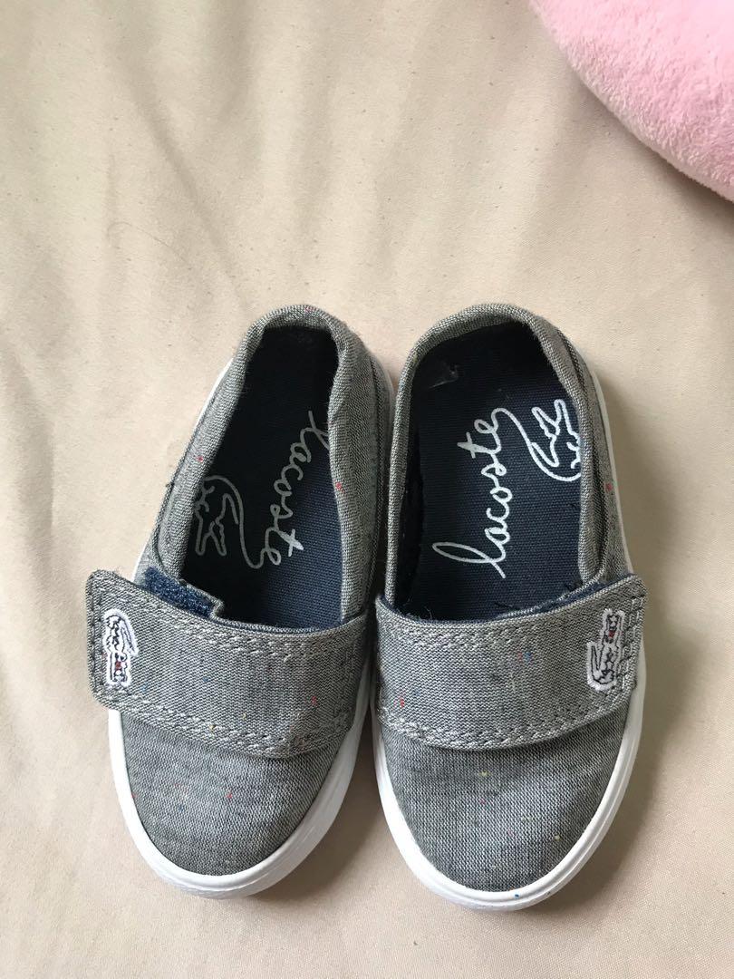 lacoste shoes baby