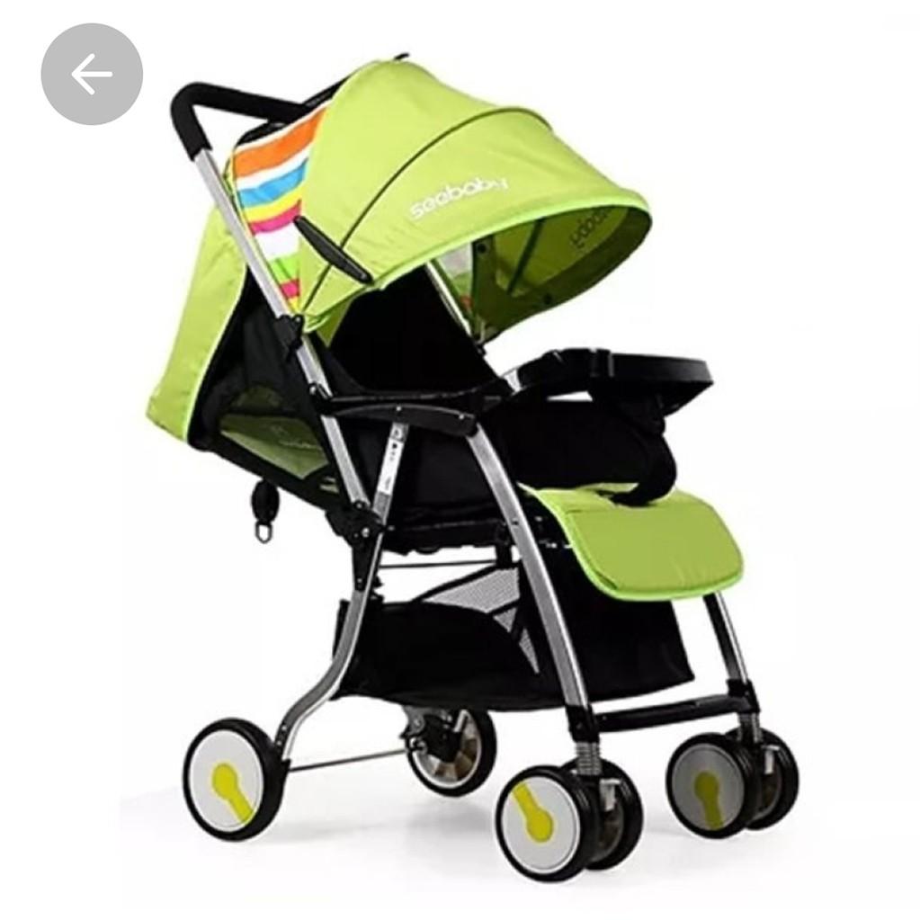 lightweight stroller that reclines flat