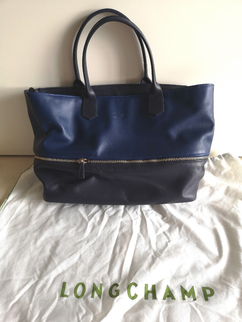 longchamp expandable tote