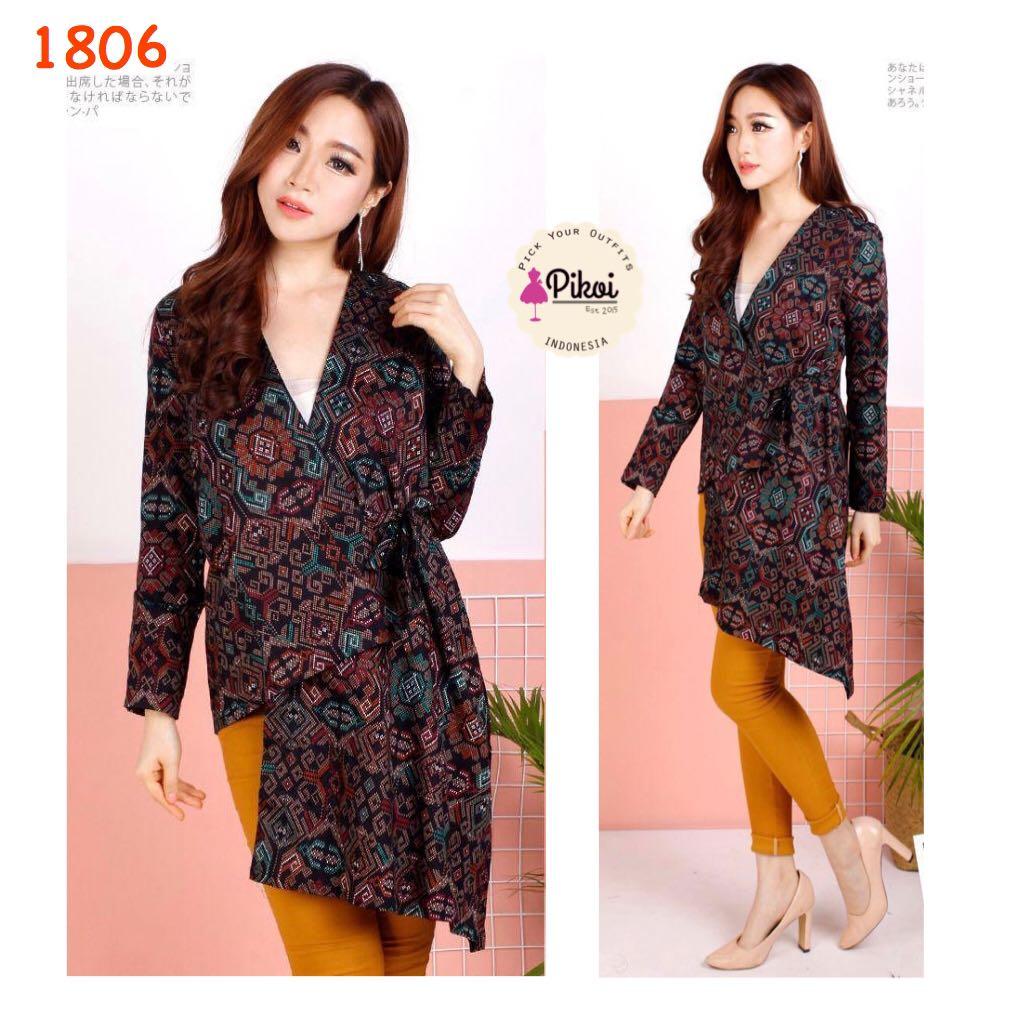 72 Koleksi Model Blazer Batik Panjang Terbaru