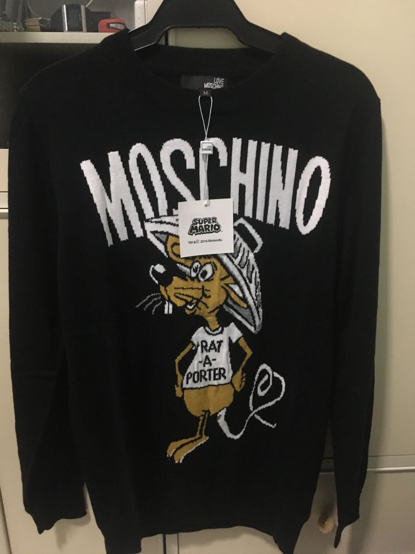 Moschino rat a porter sweatshirt new arrivals