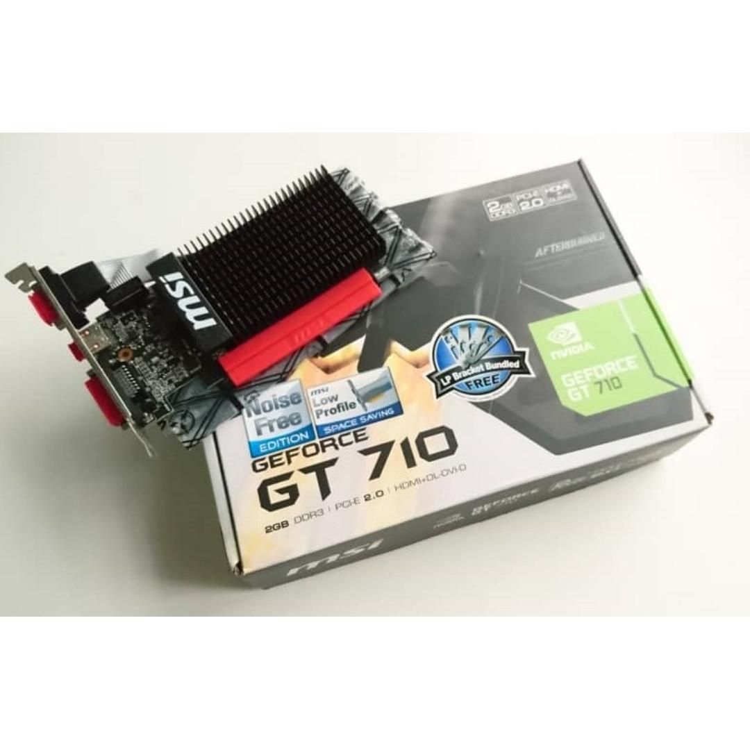 MSI Geforce GT 710 2G Low Profile Graphic Card Jobs Part time