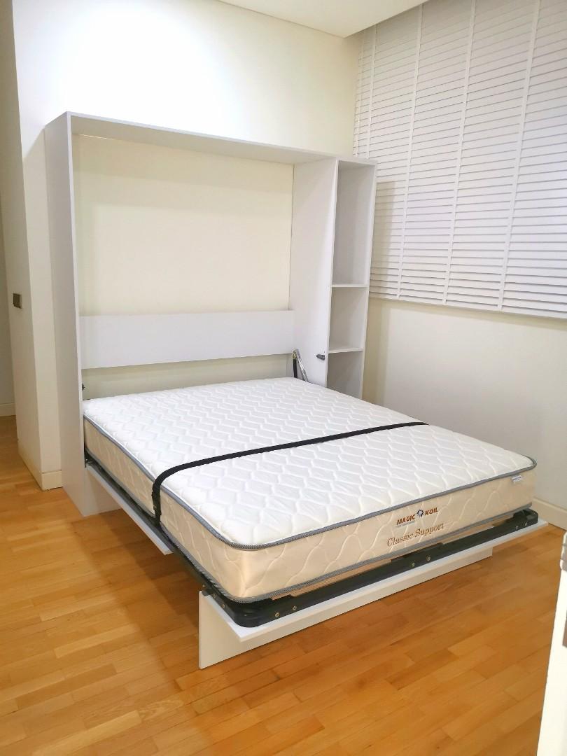 Murphy Bed Hidden Wall Bed Furniture Beds Mattresses On Carousell