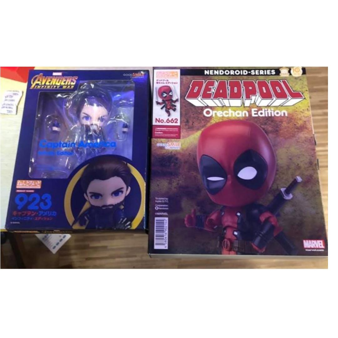 Nendoroid Deadpool Orechan Edition 662 Toys Games Bricks Figurines On Carousell