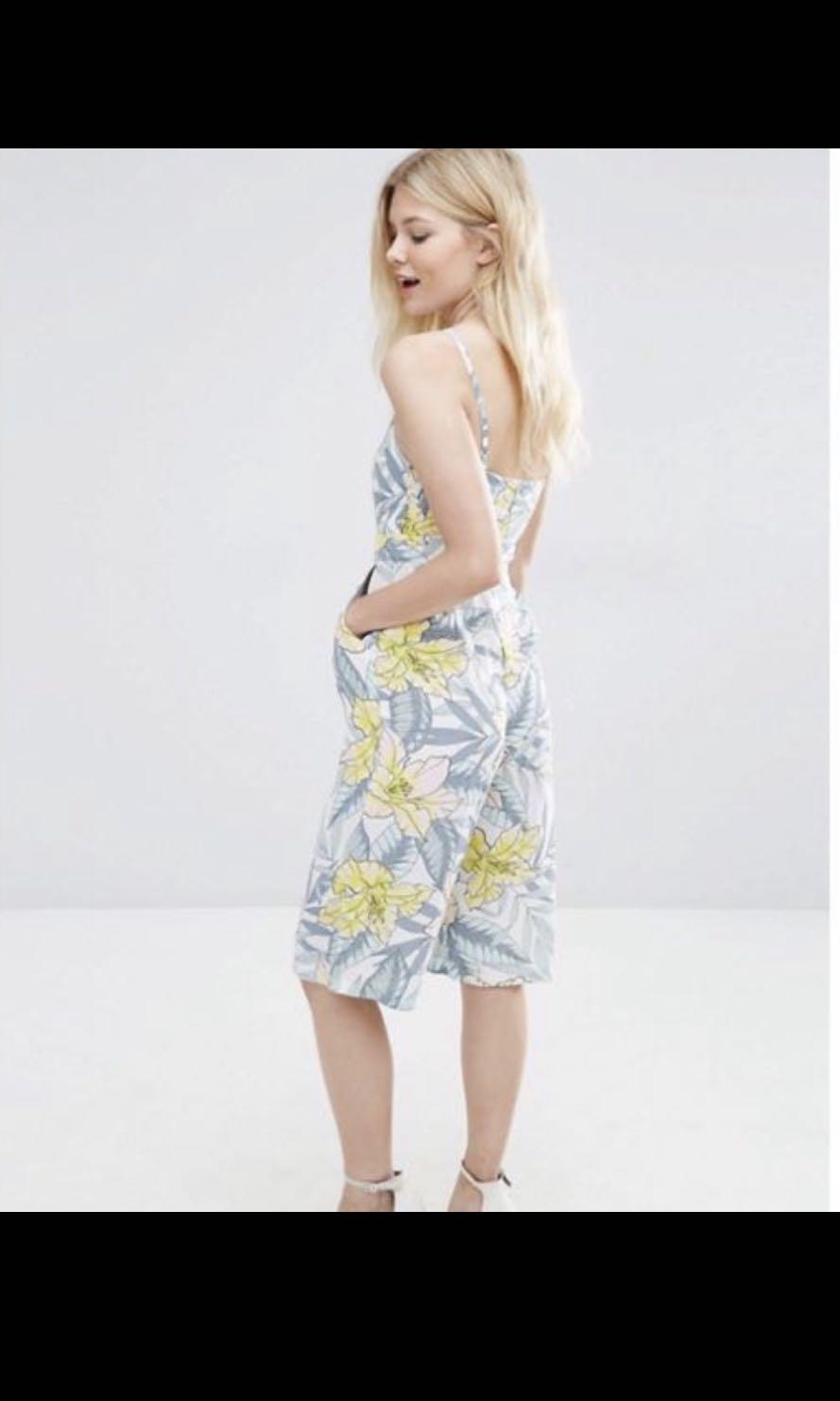 petite sleeveless jumpsuit