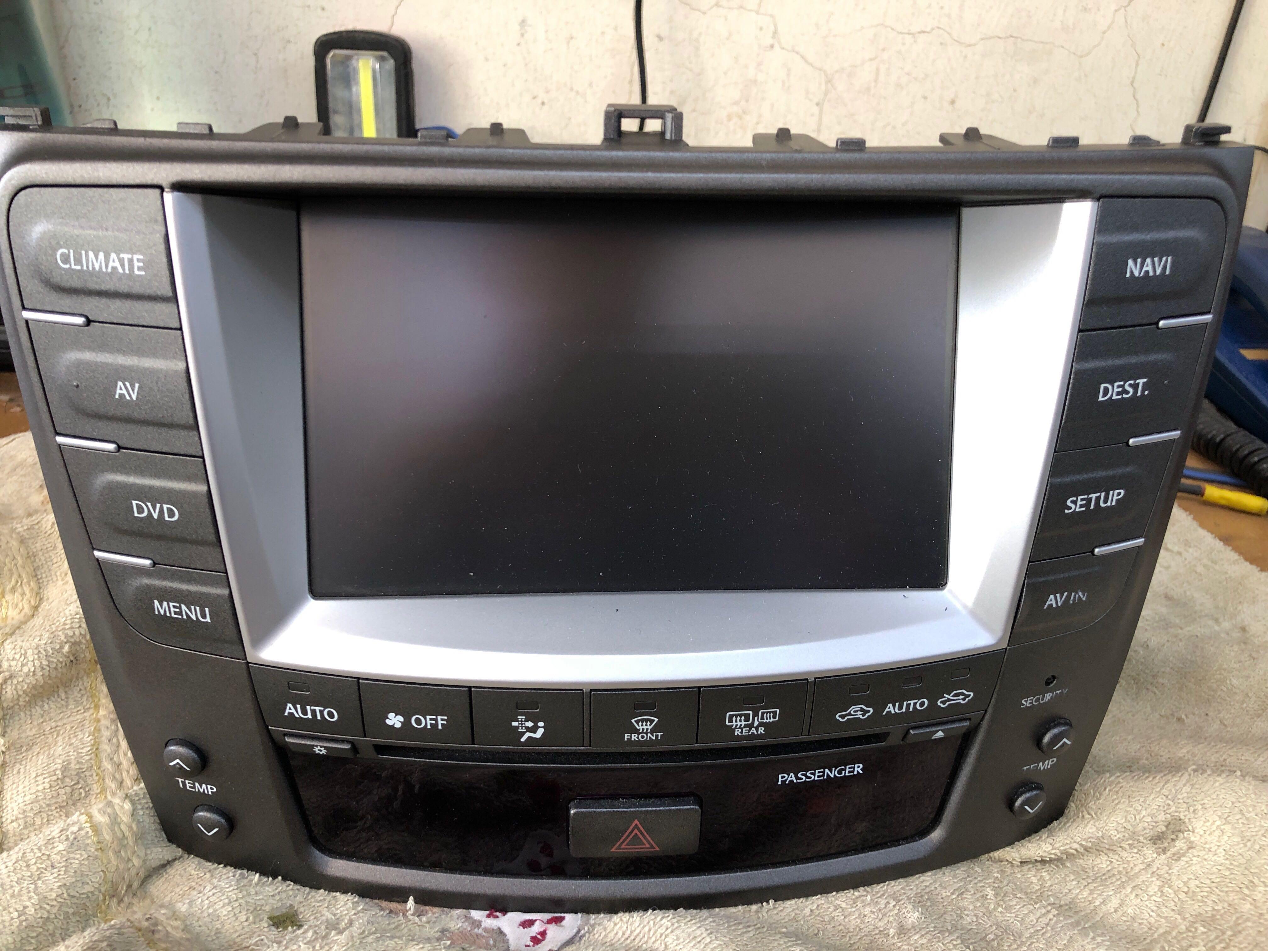 **On Hold** Lexus IS250 Fly Audio Touch Screen DVD Head Unit, Car