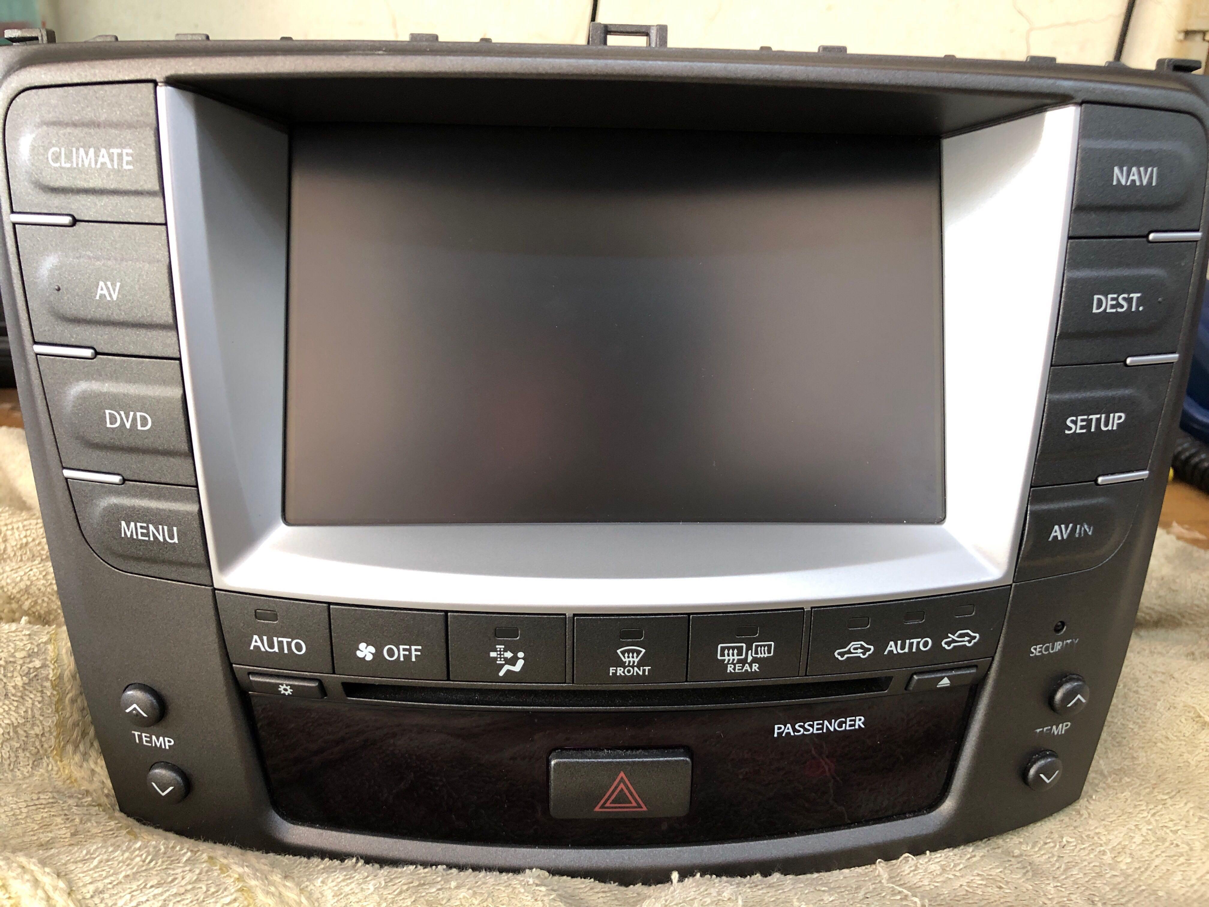 **On Hold** Lexus IS250 Fly Audio Touch Screen DVD Head Unit, Car