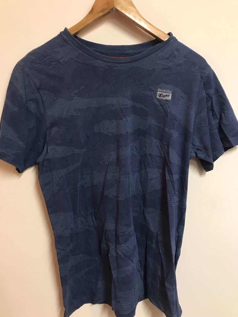 Onitsuka Tiger T-shirt, Men's Fashion 