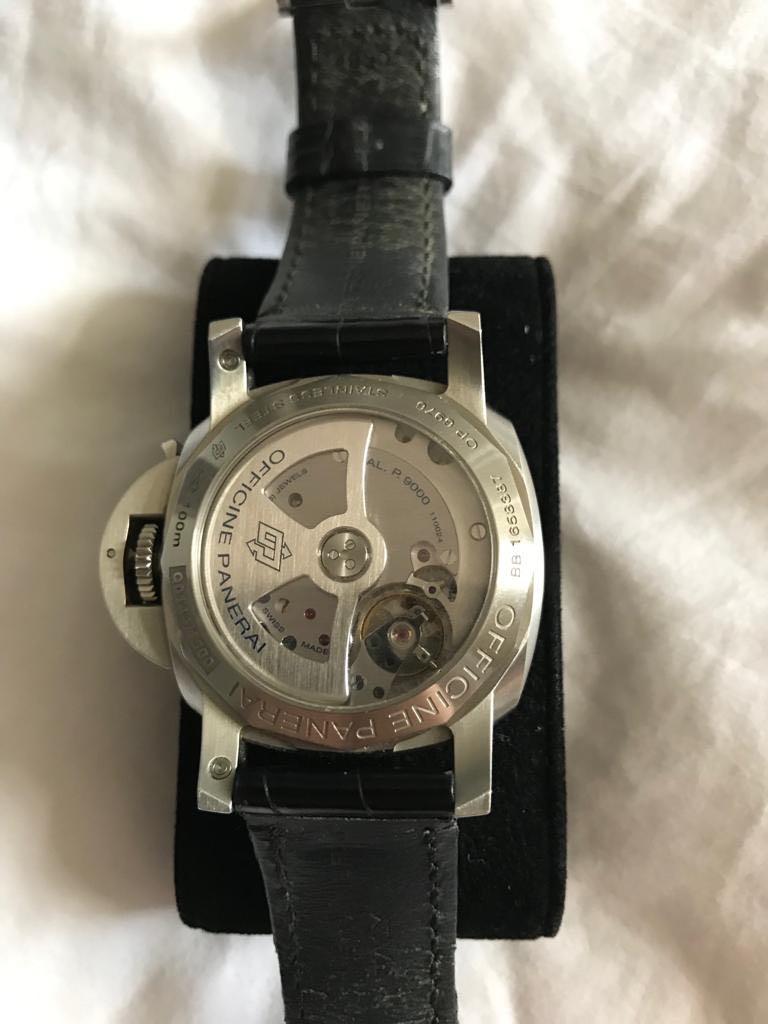 Panerai Luminor Marina 1950 PAM392 (Category: Luxury Watches) located in San Juan City. Submitted by alloriginalbrands (Listing ID 220904594, Image 3). Description: 42mm stainless steel Q series 0144/1500 90% condition case no. OP6976 complete with boxes tools certificate.