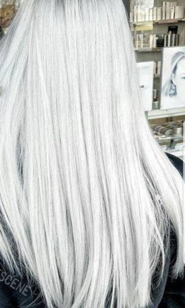Platinum Hair Extensions On Carousell
