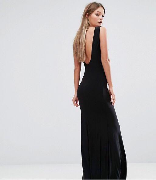 chinese dress ladies ASOS Angelina | Lace Wedding Dress with V Neckline and Slit | Sheath Bridal Gown with Flowy Skirt | Under