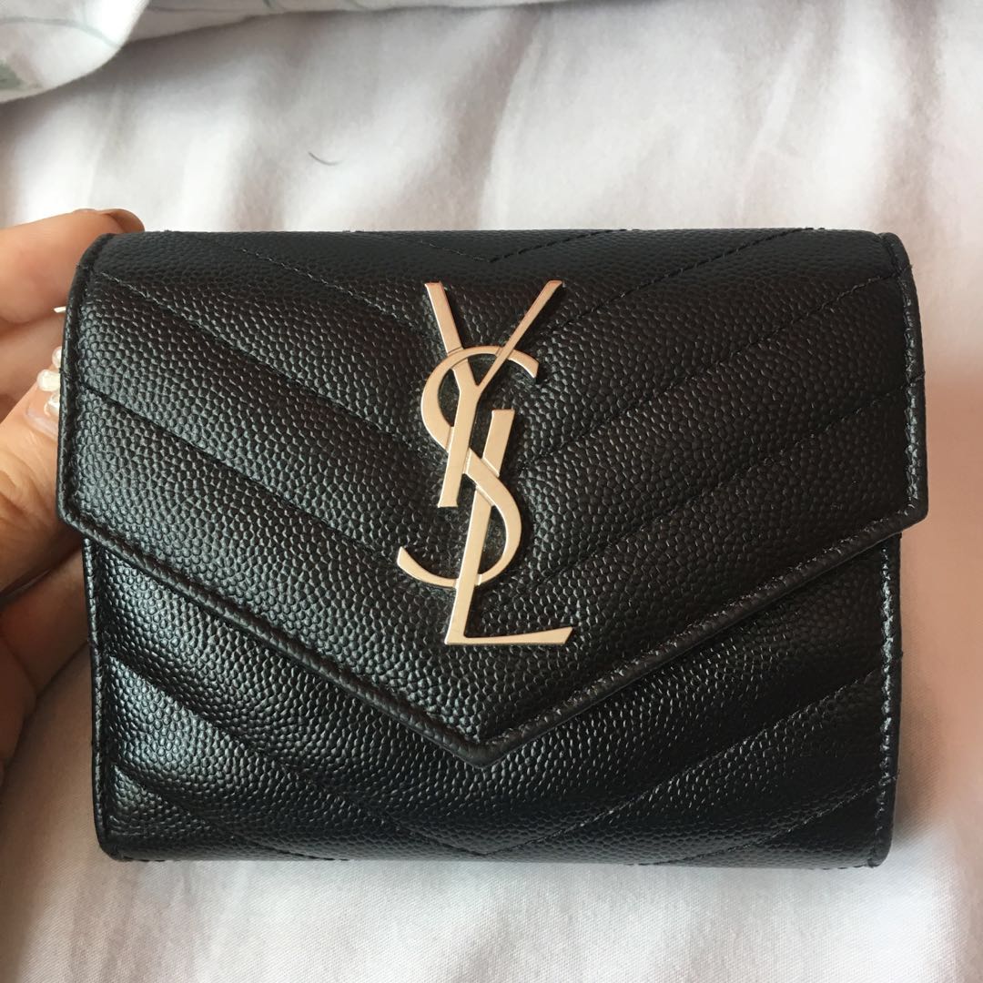 Ysl short wallet top